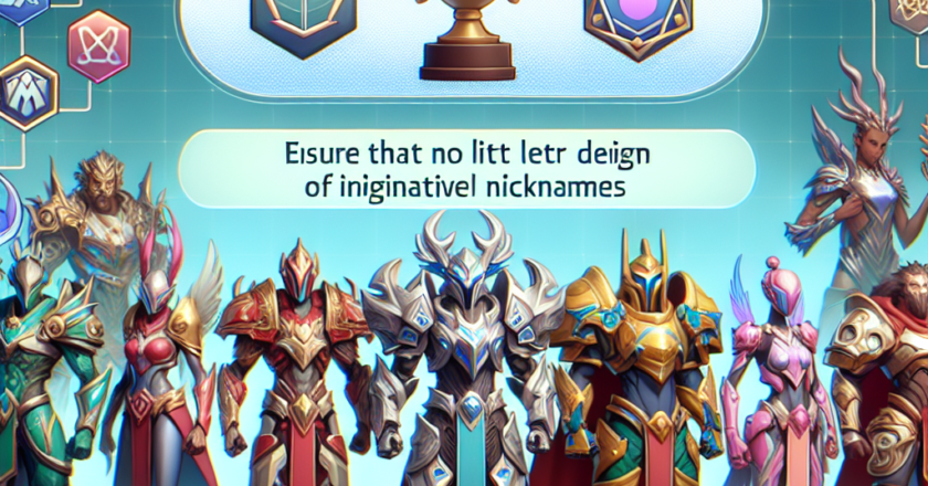 Ide nama panggilan kreatif untuk legenda seluler: menonjol di arena