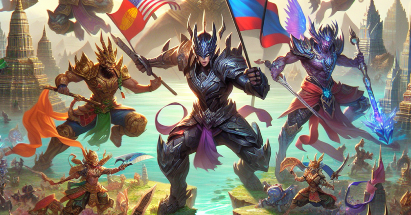 Legenda Mobile Sea Games: Clash of Titans di Asia Tenggara