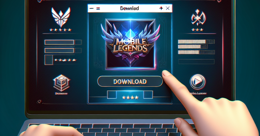 cara download mobile legend di laptop dengan emulator