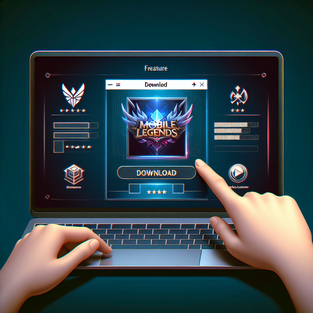 cara download mobile legend di laptop dengan emulator