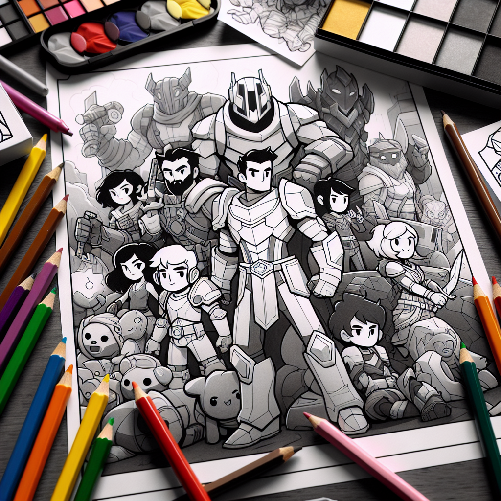 Mewarnai Karakter Mobile Legend untuk Kreativitas Anak